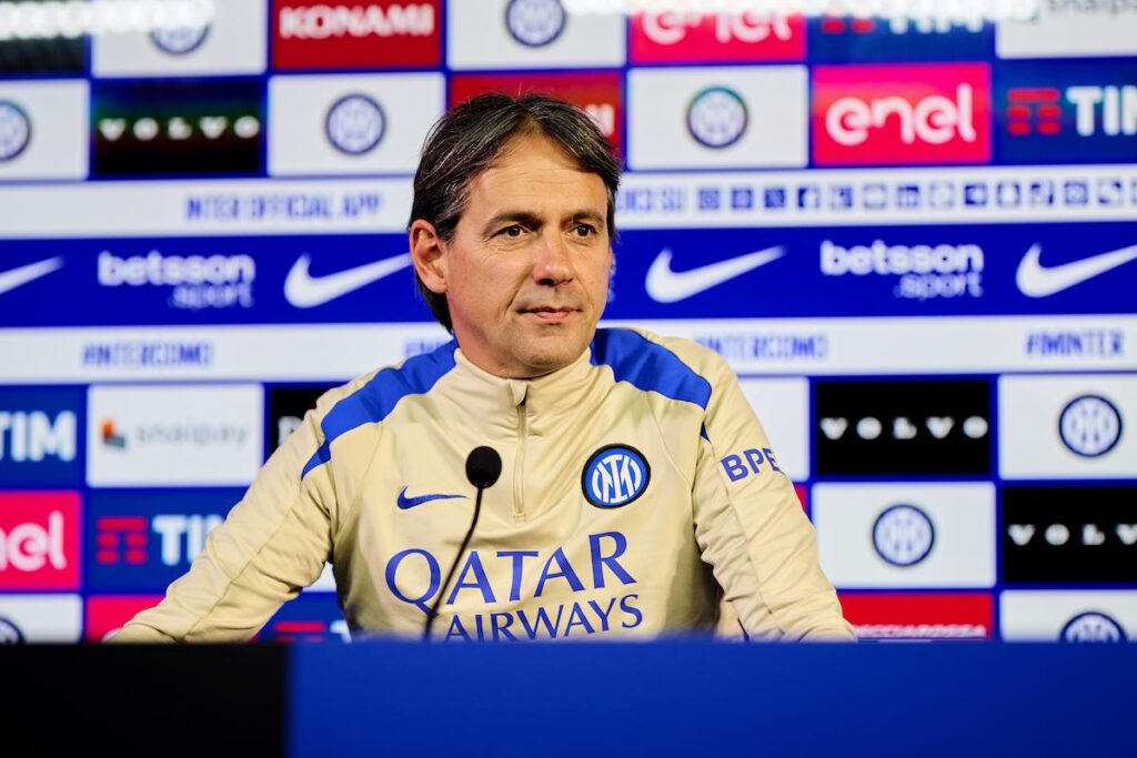 Head Coach Simone Inzaghi of FC Internazionale