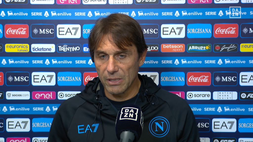 Conte dopo Napoli-Lazio