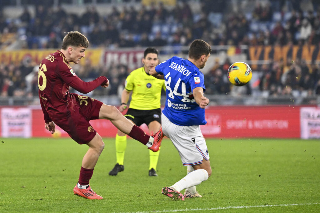AS Roma v Sampdoria - Coppa Italia