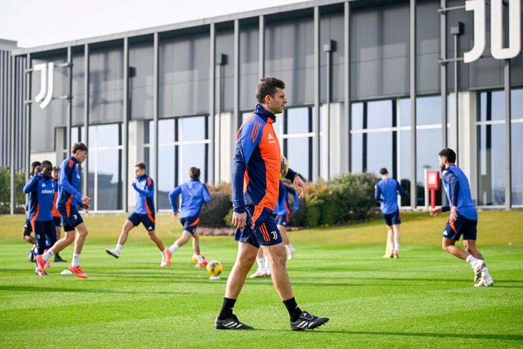 thiago motta allenamento juve