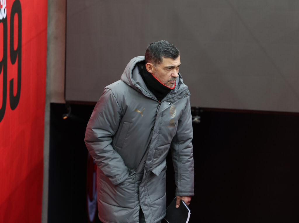 AC Milan Training Session And Press Conference