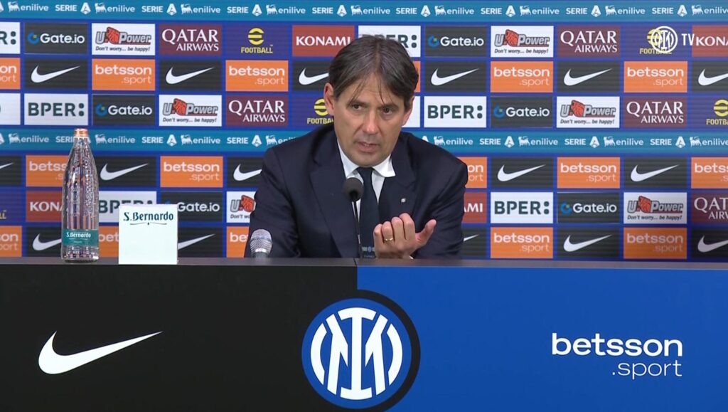 Inter Inzaghi conferenza stampa