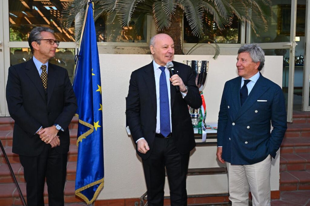 marotta ambasciatore italiano riad e presidente lega simonelli