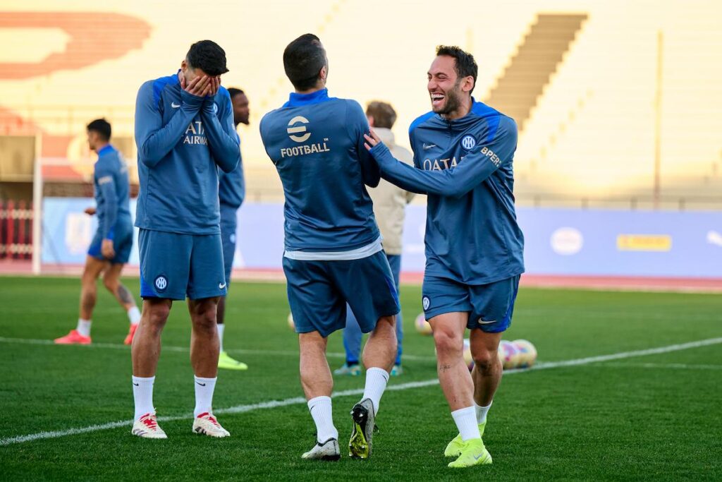 Hakan Calhanoglu of FC Internazionale in action