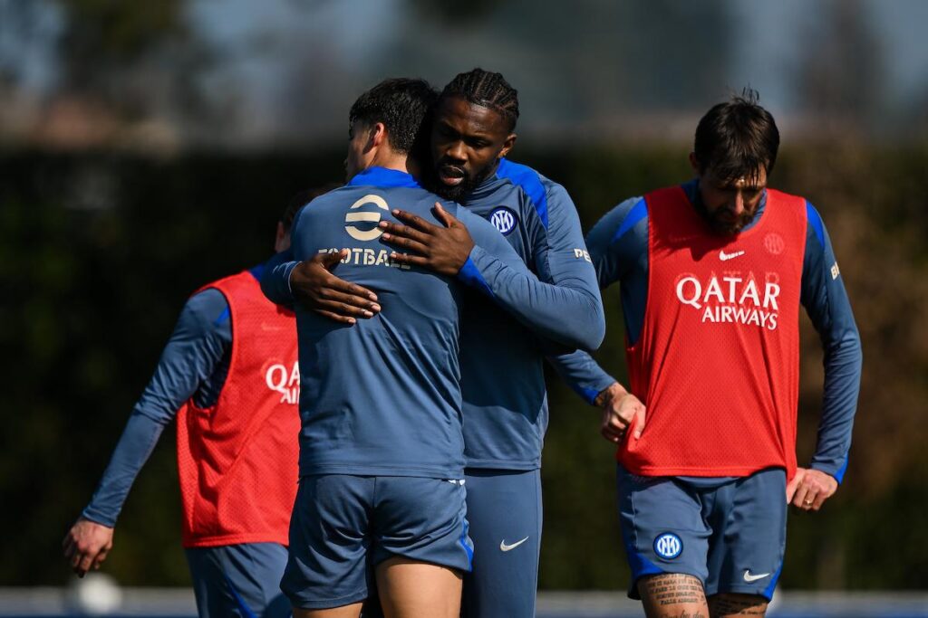 Marcus Thuram in gruppo