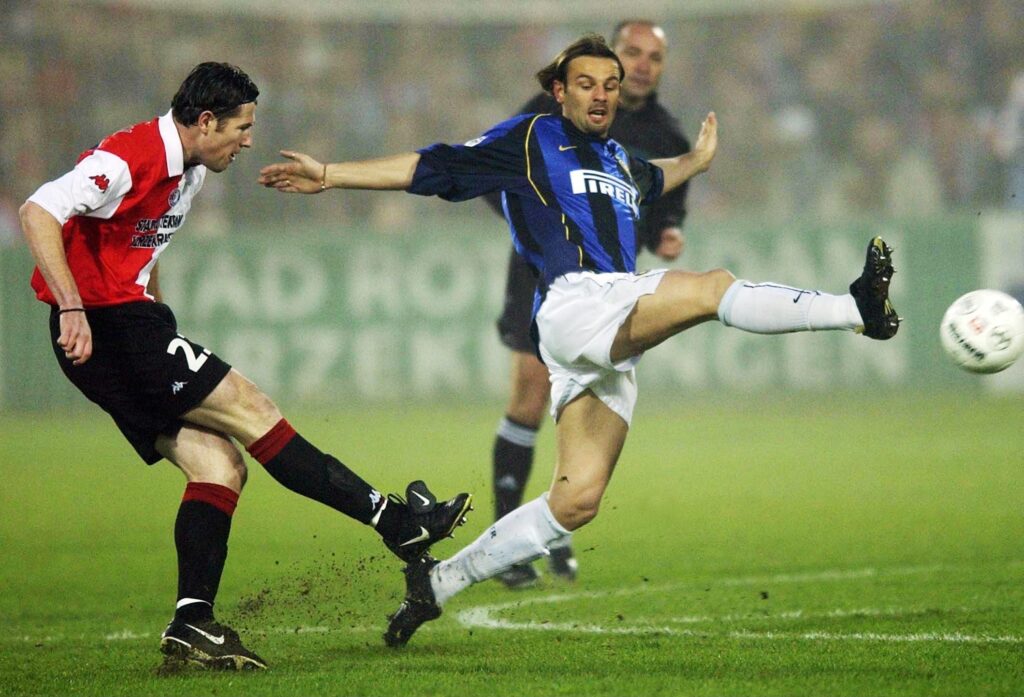FUSSBALL: UEFA POKAL 01/02, FEYENOORD ROTTERDAM - INTER MAILAND