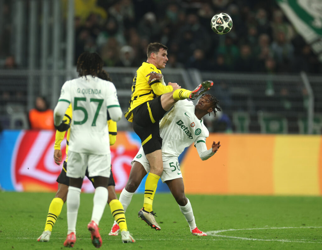 Borussia Dortmund v Sporting Clube de Portugal - UEFA Champions League 2024/25 League Knockout Play-off Second Leg