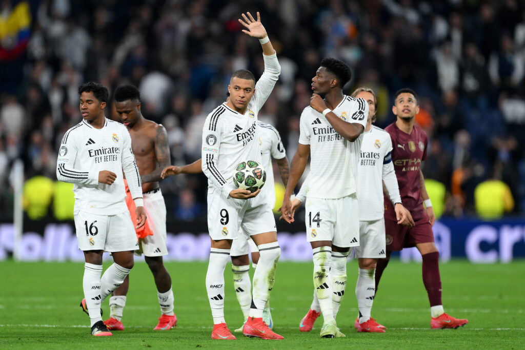 Real Madrid C.F. v Manchester City - UEFA Champions League 2024/25 League Knockout Play-off Second Leg