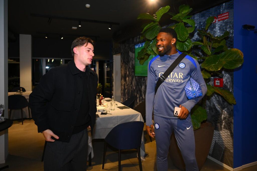 Zalewski con Thuram