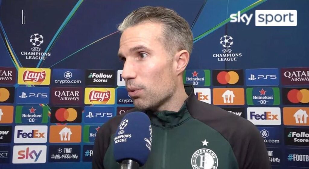 van persie feyenoord inter