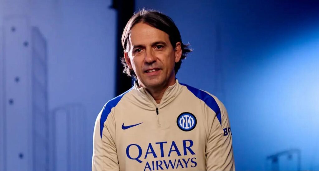 Head Coach Simone Inzaghi of FC Internazionale