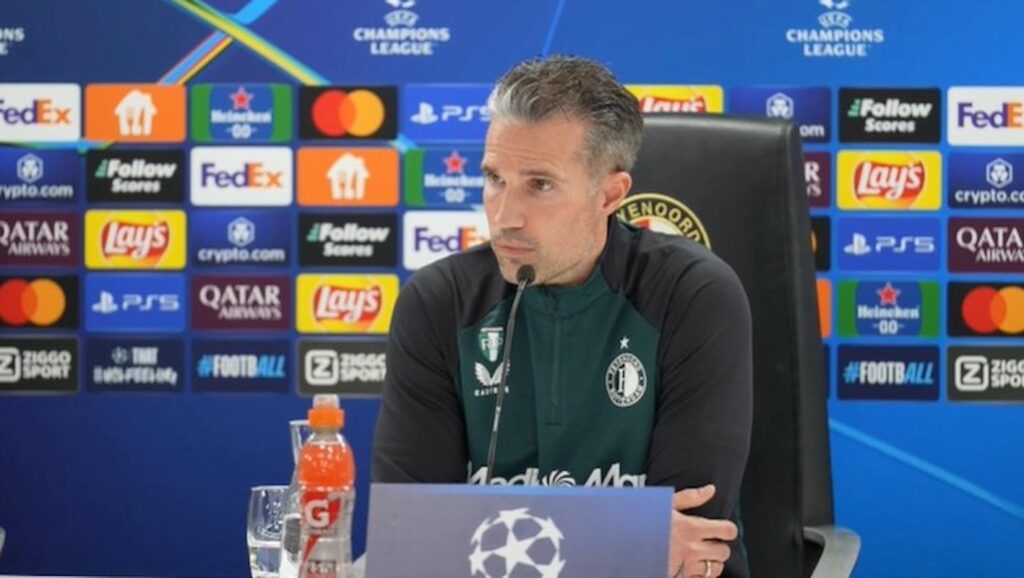 van persie feyenoord conference