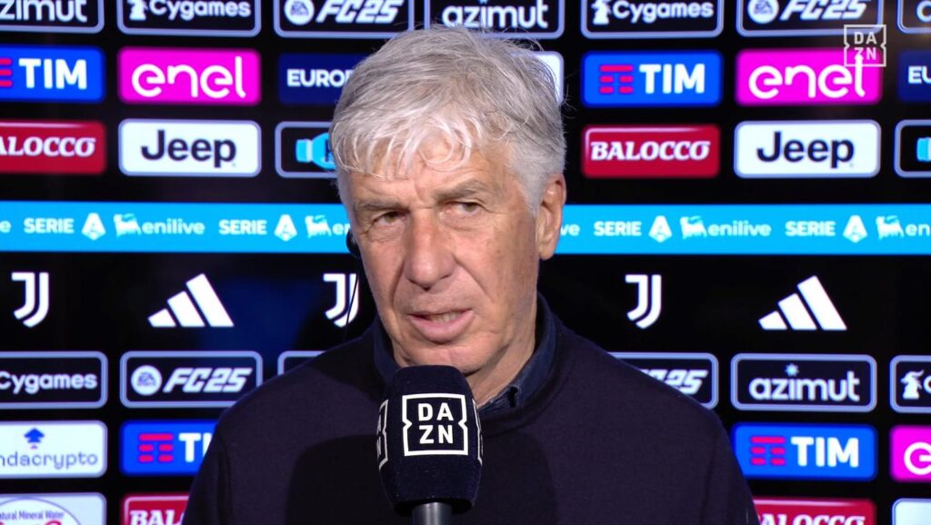 Gasperini in Juve-Atalanta