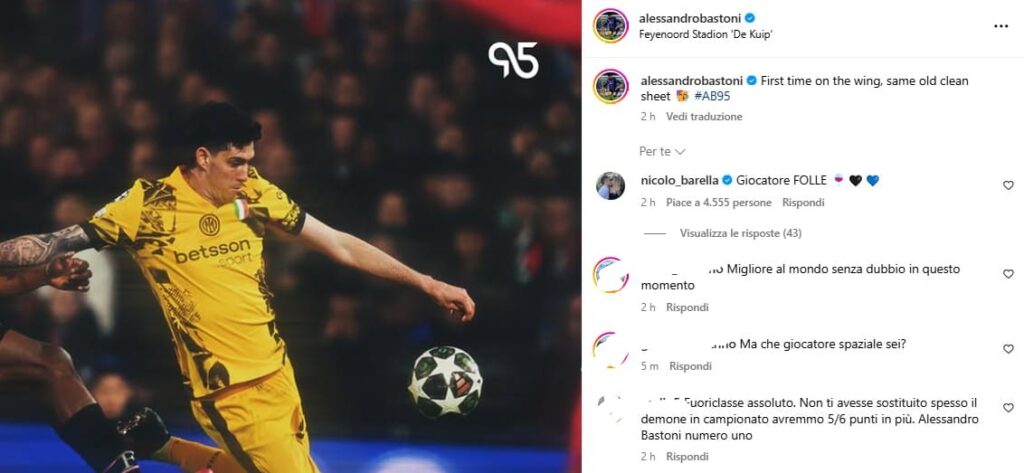 feyenoord inter barella bastoni