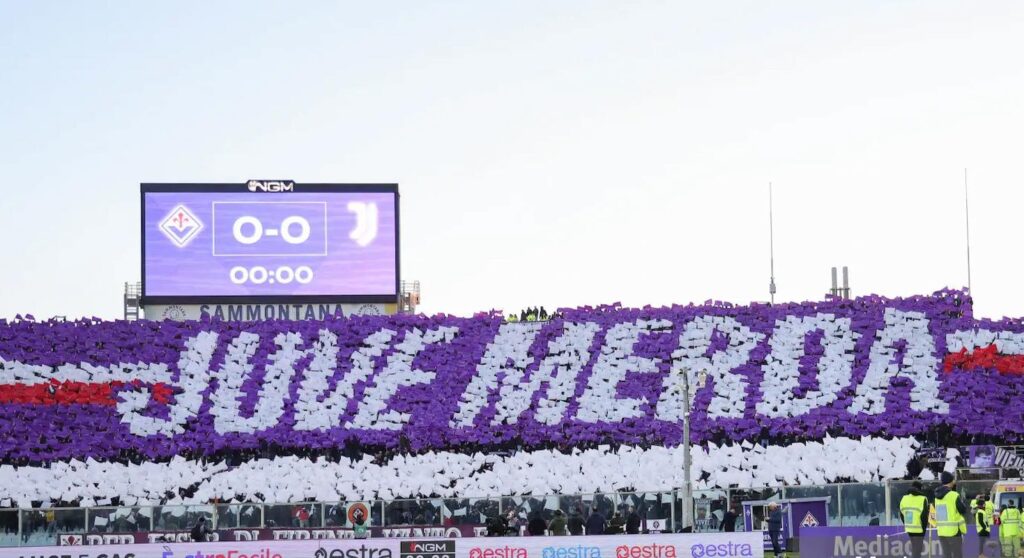 Coreografia Fiorentina Juve