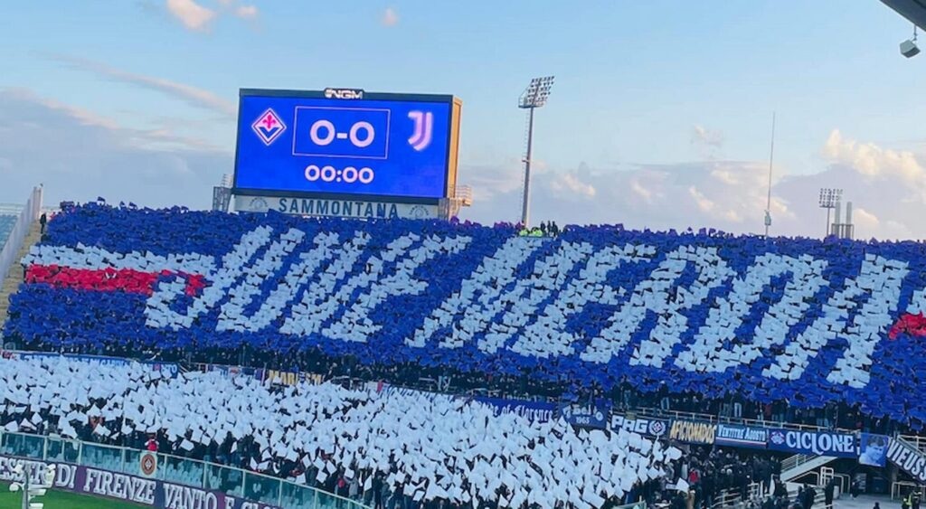 Fiorentina, coreografia sotto accusa