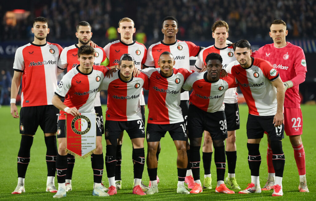 Feyenoord v FC Internazionale Milano - UEFA Champions League 2024/25 Round of 16 First Leg