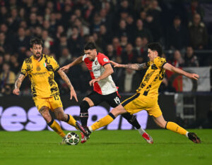 Feyenoord v FC Internazionale Milano - UEFA Champions League 2024/25 Round of 16 First Leg