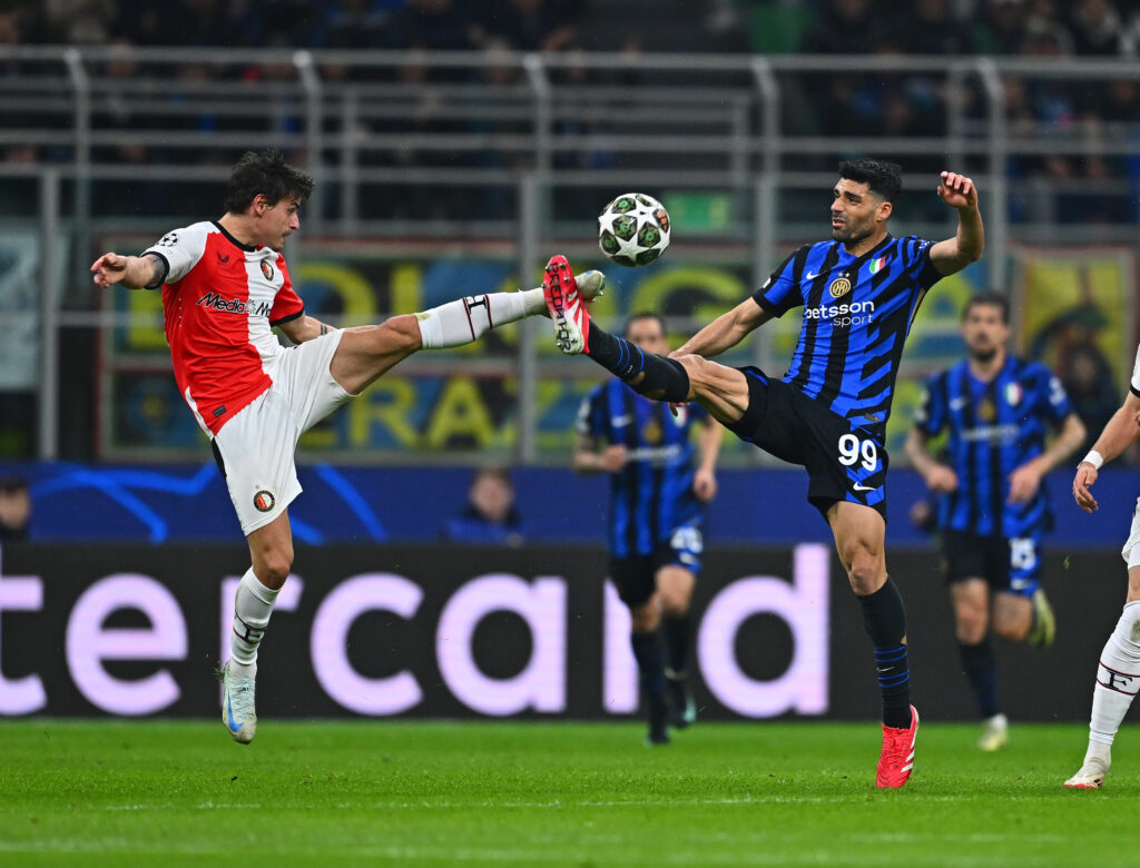 FC Internazionale Milano v Feyenoord - UEFA Champions League 2024/25 Round of 16 Second Leg