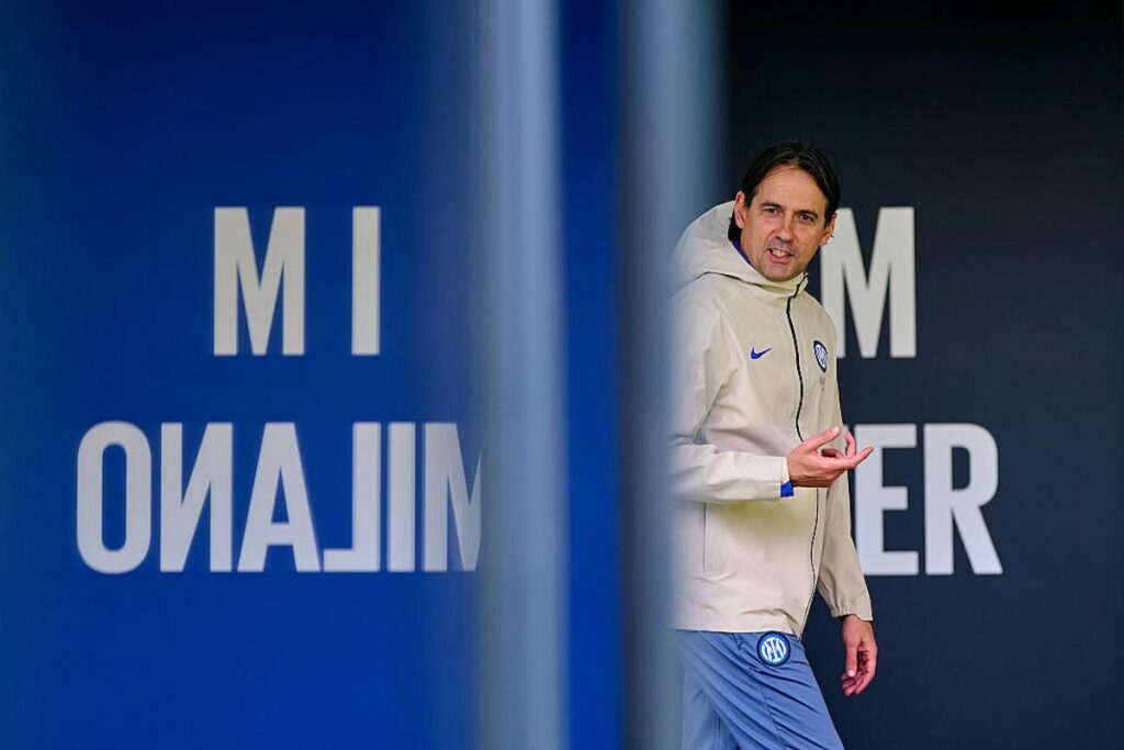 inzaghi inter allenamento appiano gentile