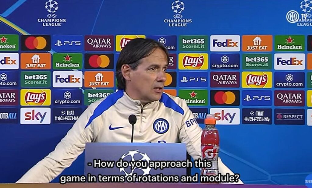 inzaghi conferenza