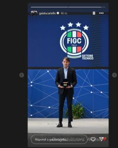 gaia lucariello inzaaghi panchina d'oro