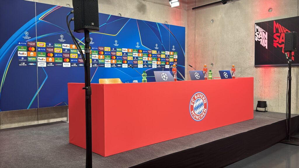 Bayern Monaco Inter sala stampa