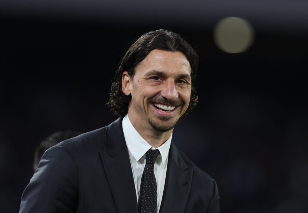 Napoli v AC Milan - Serie A Ibra