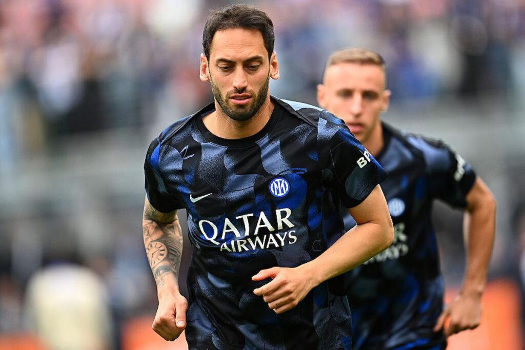 Calhanoglu Frattesi Inter roma
