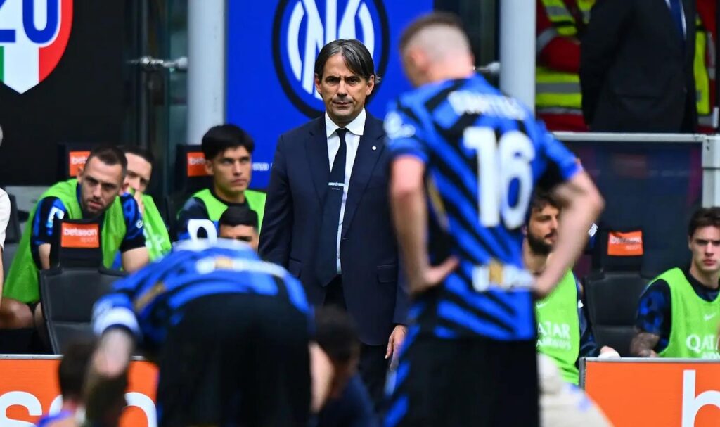 Inzaghi in Inter-Roma