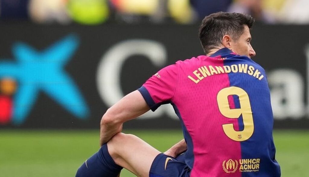 Lewandowski infortunato