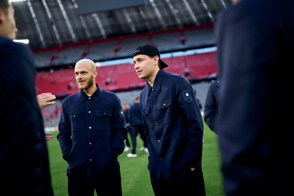 FC Internazionale Milano Training Session And Press Conference - UEFA Champions League 2024/25 Quarter Final First Leg