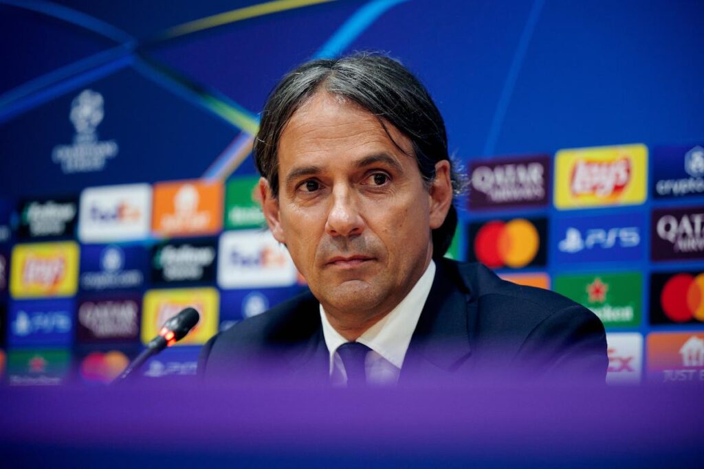 Inzaghi conferenza Barcellona