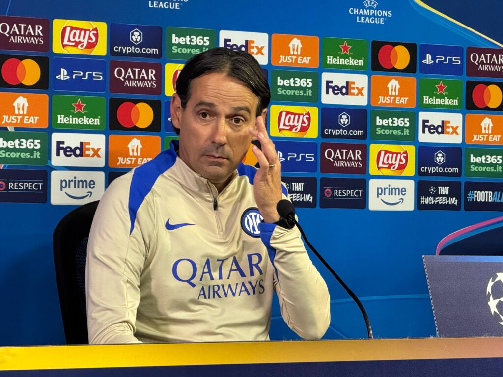 Inter Inzaghi Champions League conferenza stampa
