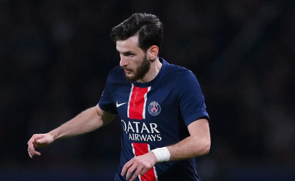 Khvicha Kvaratskhelia of Paris Saint-Germain