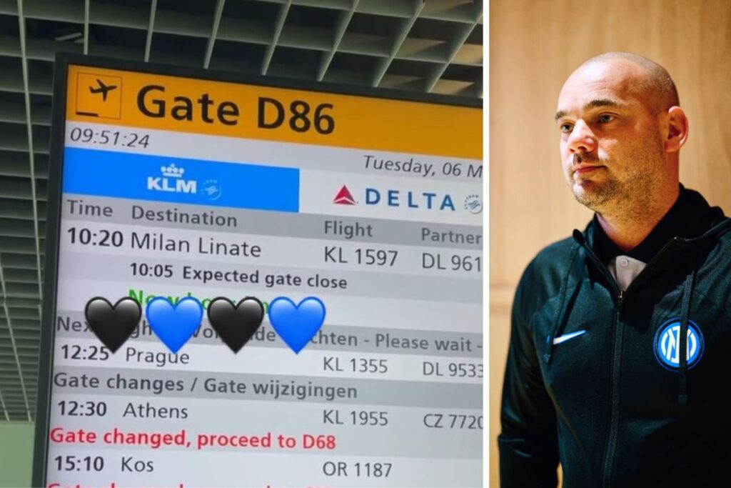 sneijder destinazione inter barcellona