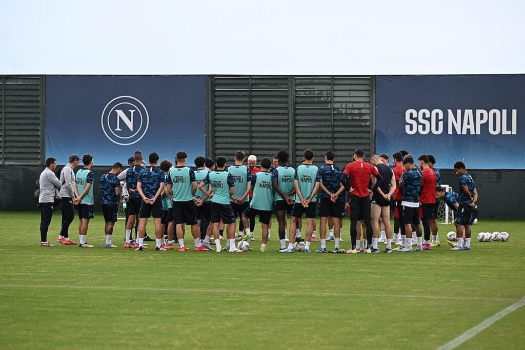 napoli allenamento