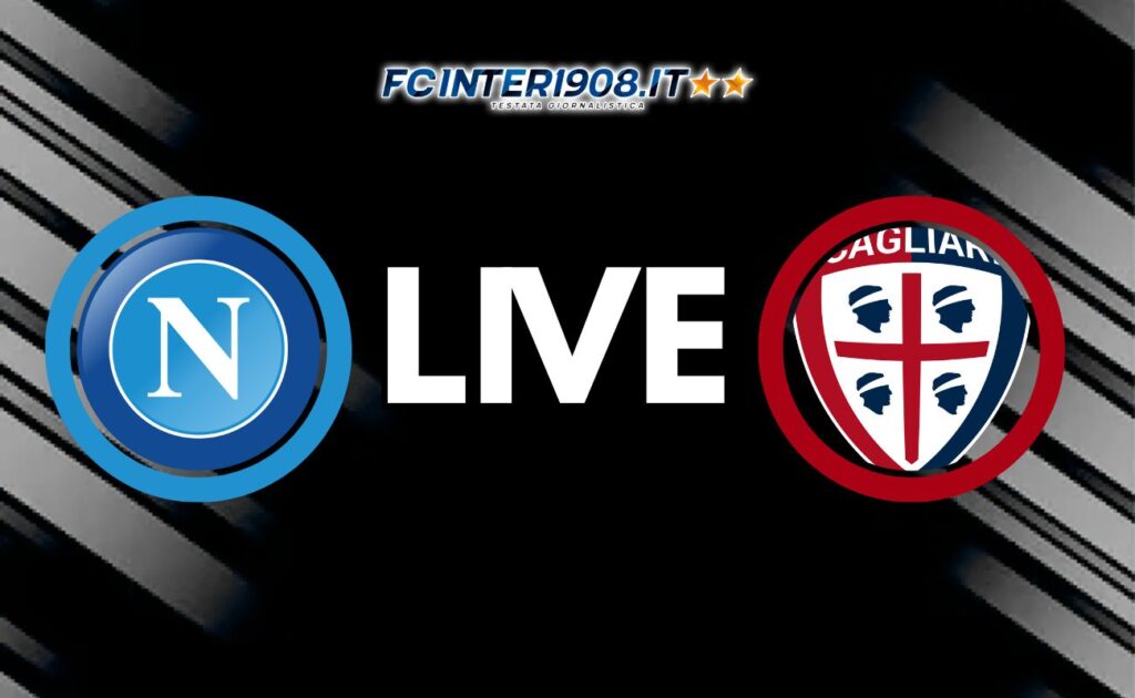 live napoli calgiari scudetto