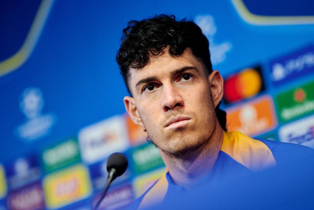 Alessandro Bastoni of FC Internazionale speaks