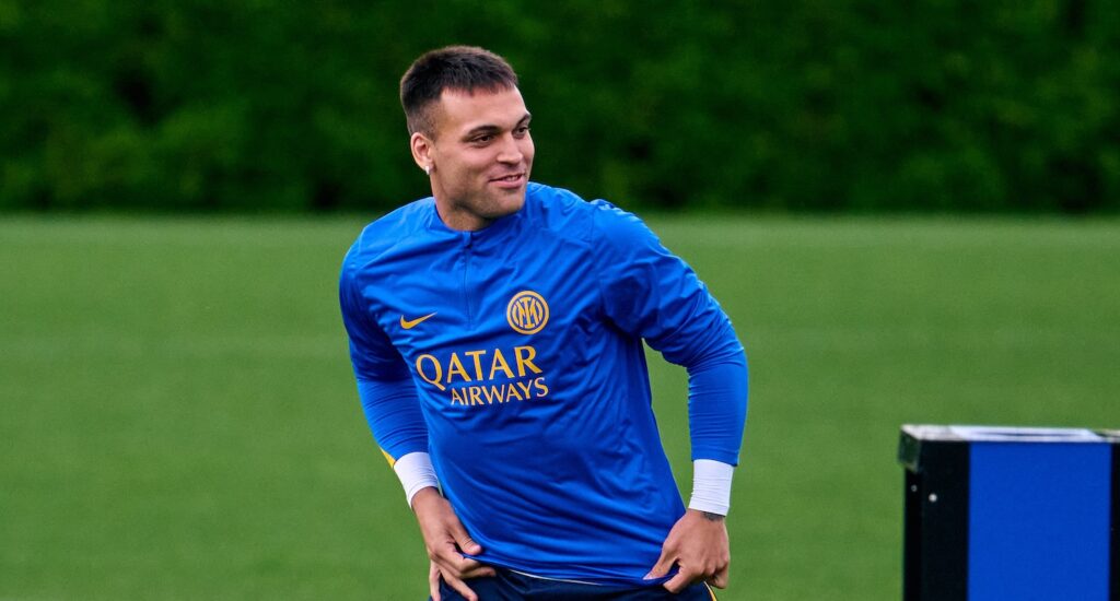 FC Internazionale Milano Training Session And Press Conference - UEFA Champions League 2024/25 Semi Final Second Leg