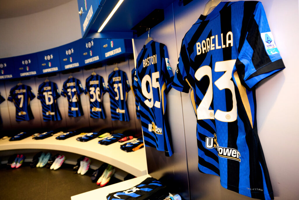 Spogliatoio Inter