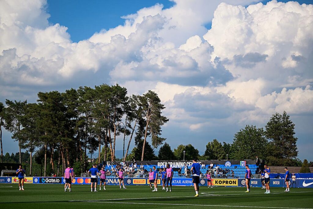 inter verso monaco allenamento appiano