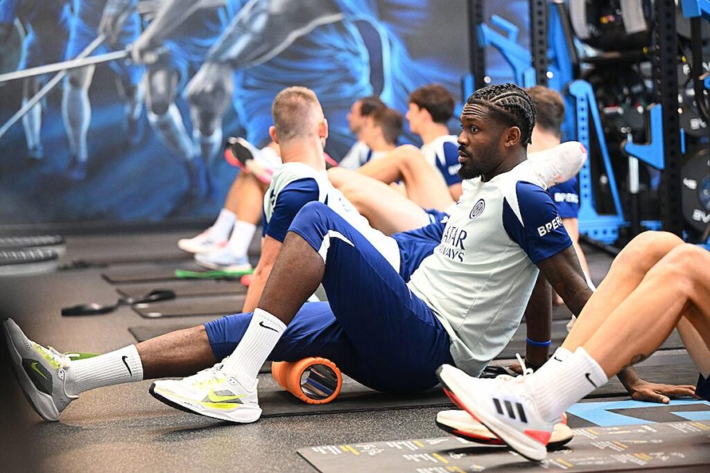 thuram allenamento mondiale