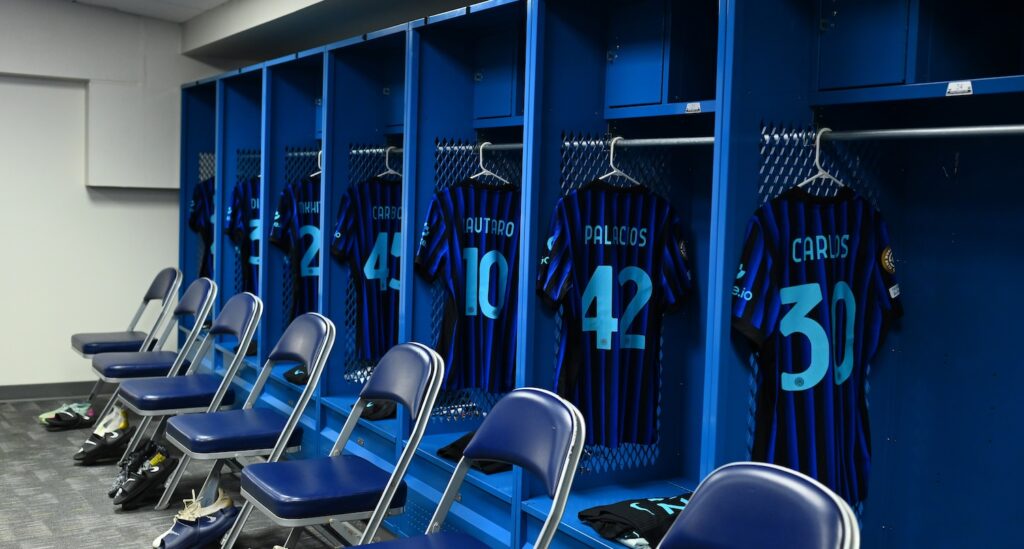 Spogliatoio Inter