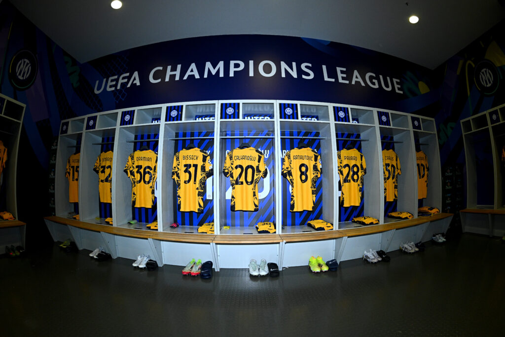 Spogliatoio Inter