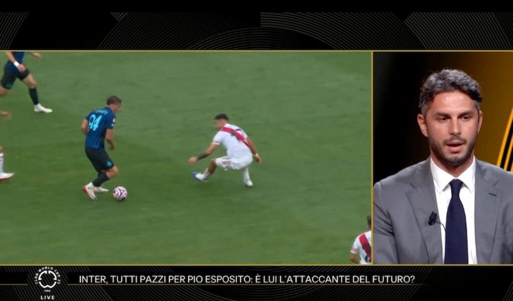 mediaset screen ranocchia su esposito (1)