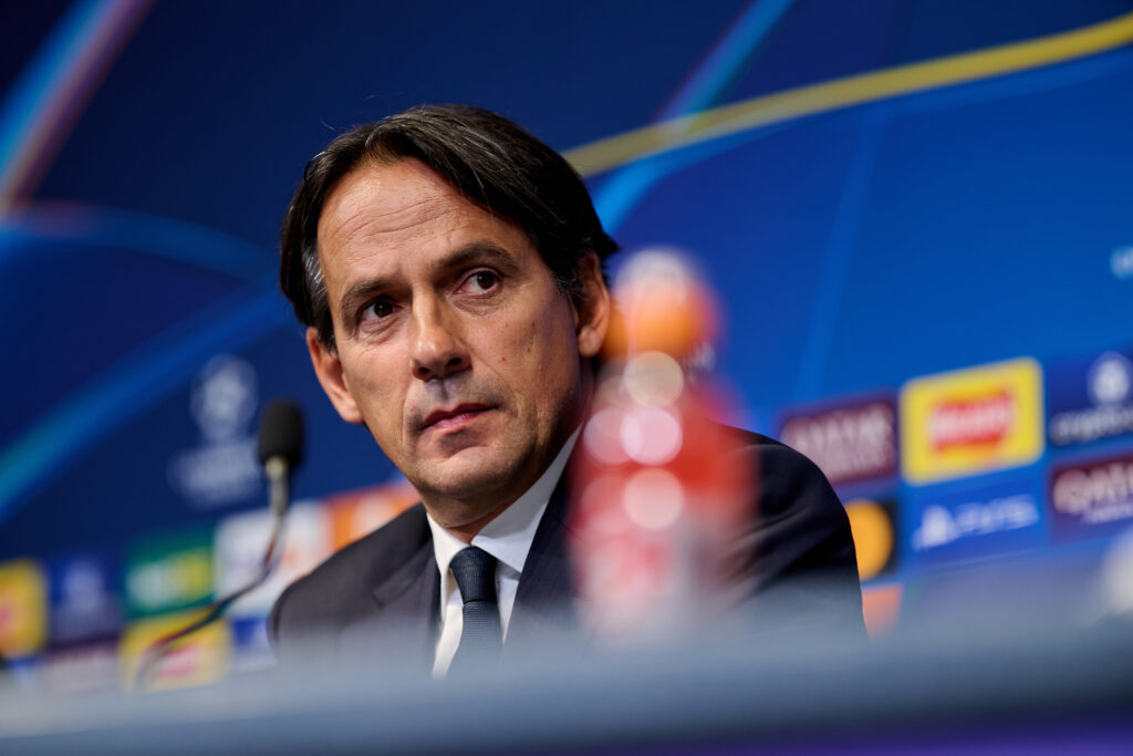 FC Internazionale Milano Training Session And Press Conference - UEFA Champions League 2024/25 League Phase MD1