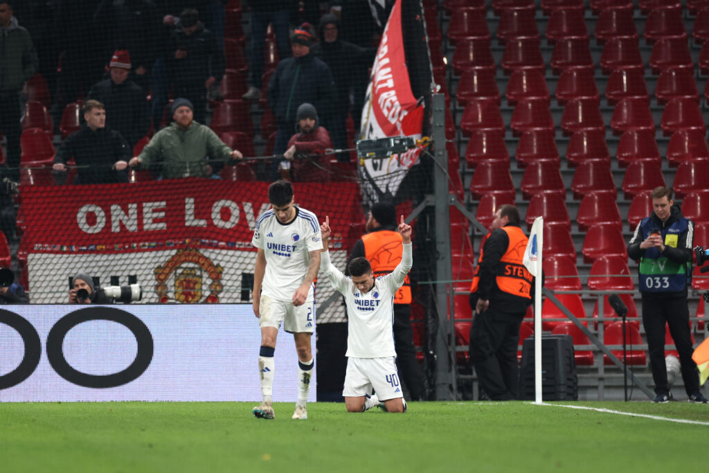 F.C. Copenhagen v Manchester United: Group A - UEFA Champions League 2023/24