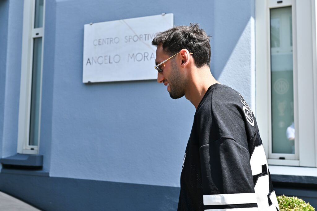FC Internazionale Players Arrive To Training Camp