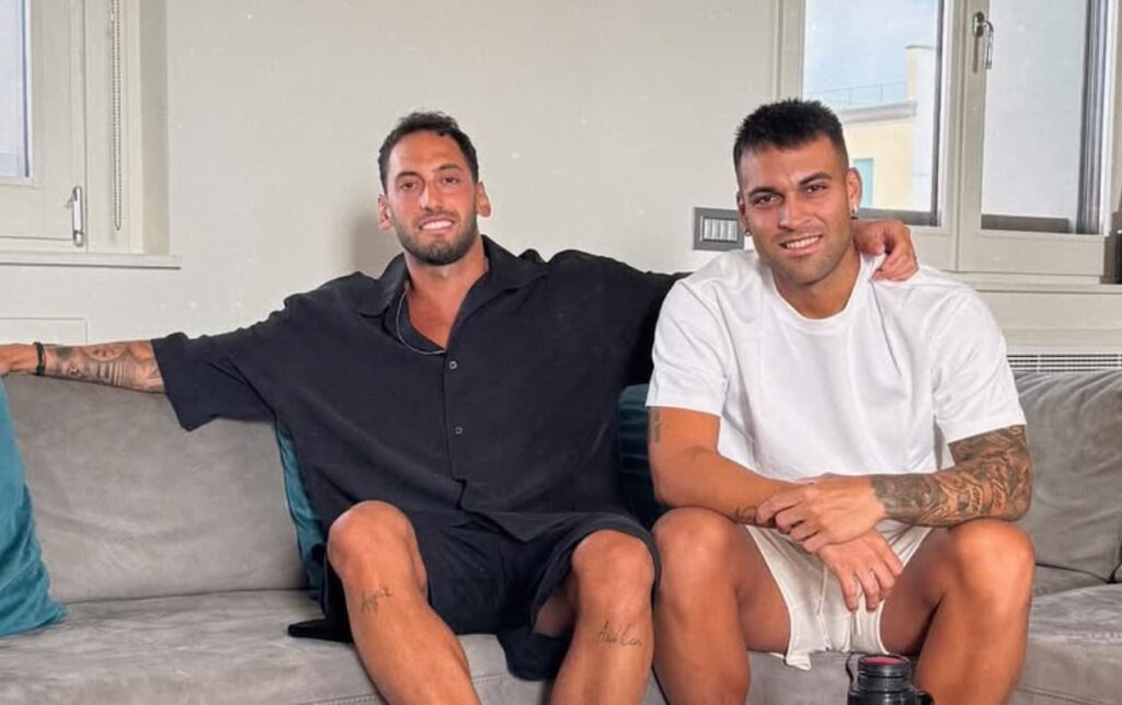 Calhanoglu e Lautaro